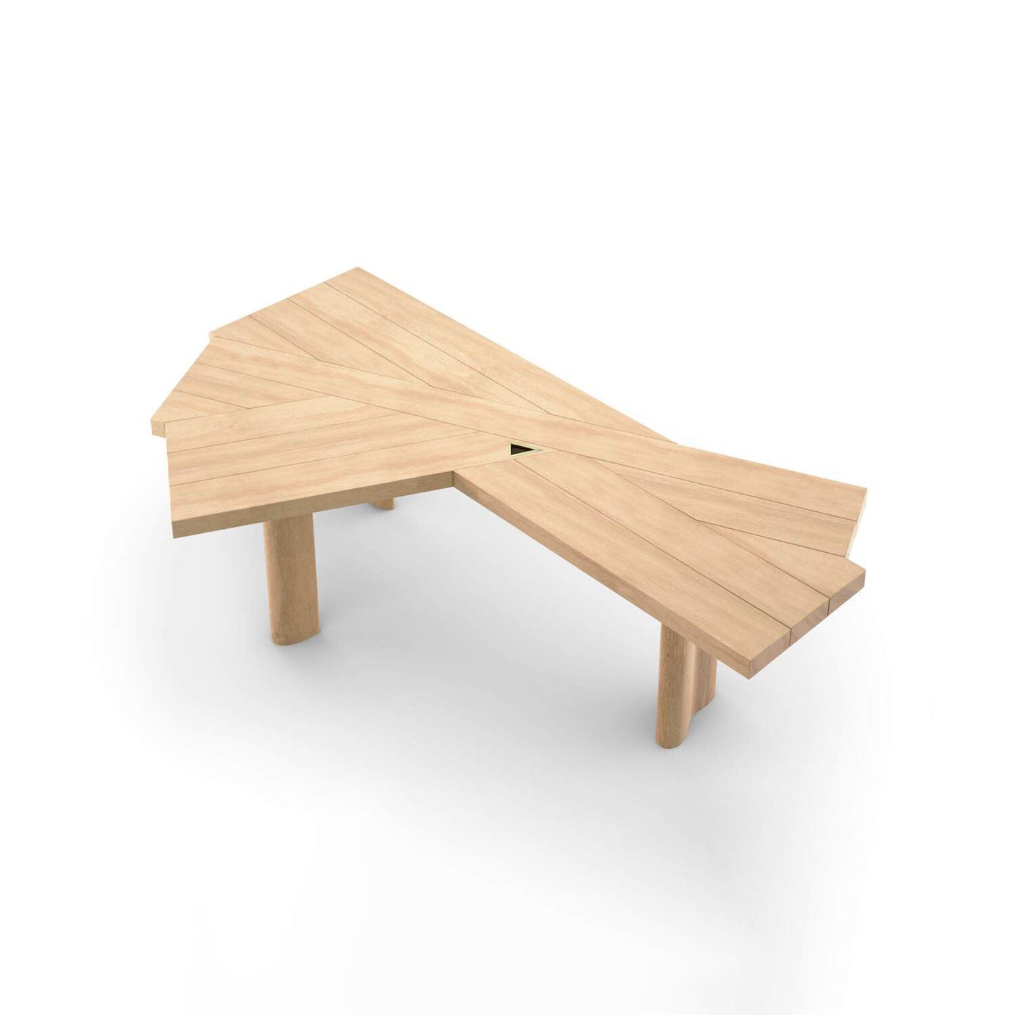 Ventaglio multifunctional table by Cassina #NATURAL OAK