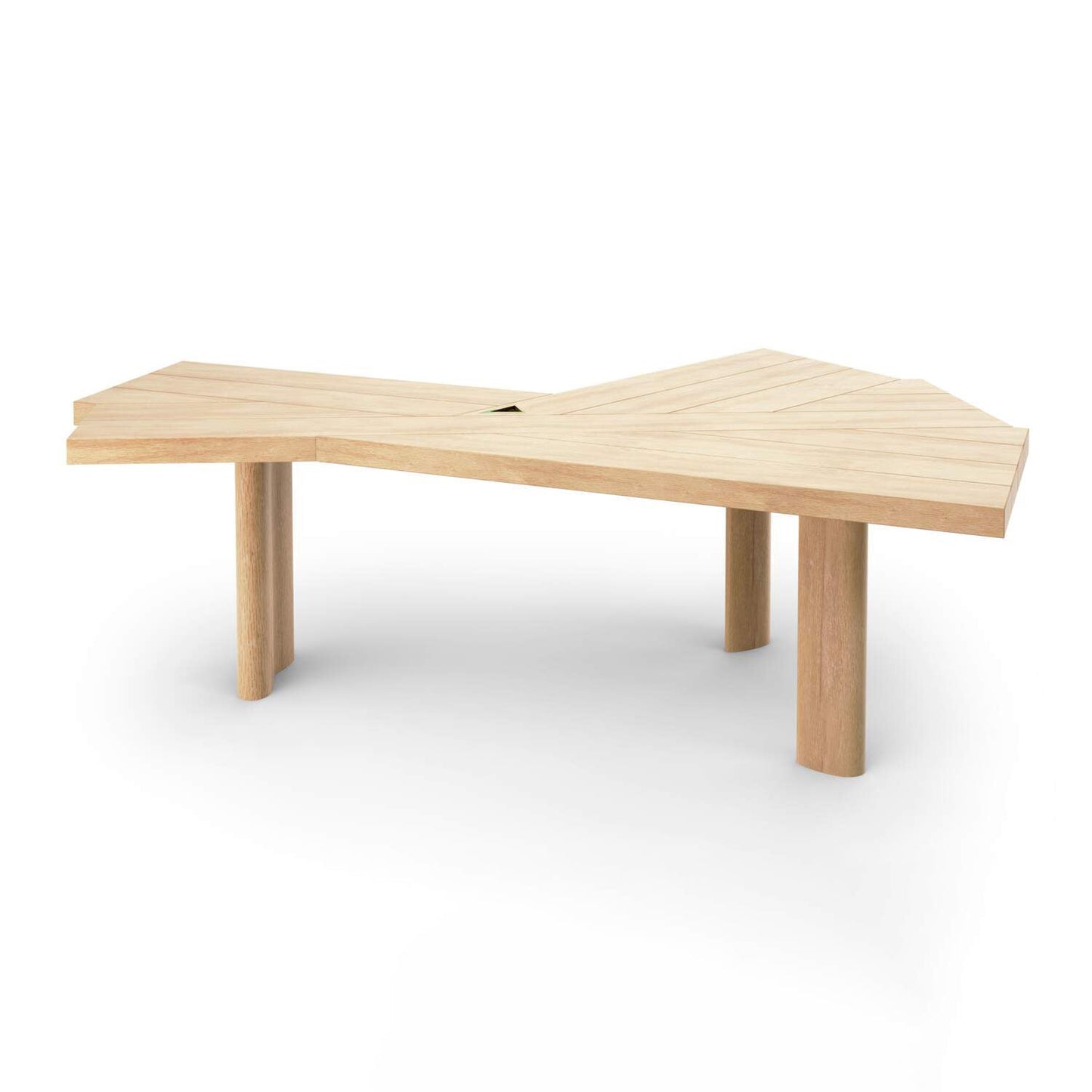 Ventaglio multifunctional table by Cassina #NATURAL OAK