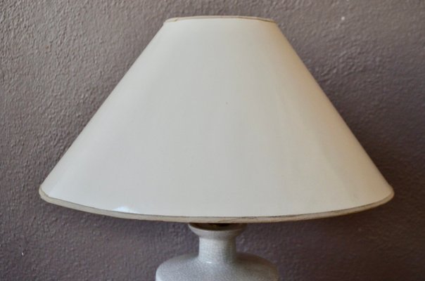 Cracked Ceramic Table Lamp, 1970s-AIU-796217