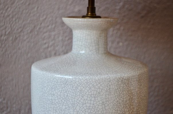 Cracked Ceramic Table Lamp, 1970s-AIU-796217