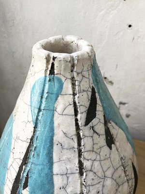 Cracked Earthenware Vase, 1950s-LCU-838663