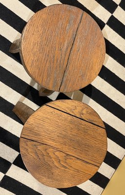 Craft Stools, France, 1950s, Set of 2-XXA-1060040