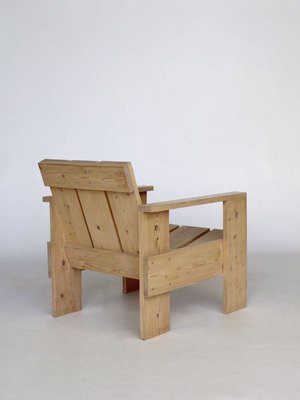 Crate Armchair by Gerrit Rietveld for Gerard van de Groenekan, 1970s-MB-811099