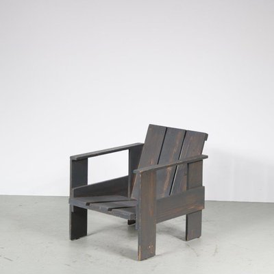 Crate Chair by Gerrit Thomas Rietveld, the Netherlands, 1960s-DV-1757343