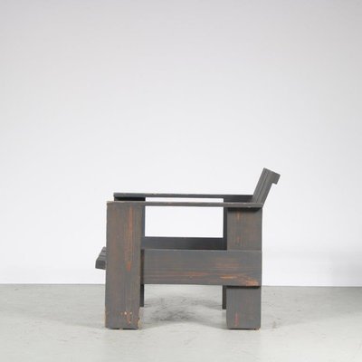 Crate Chair by Gerrit Thomas Rietveld, the Netherlands, 1960s-DV-1757343