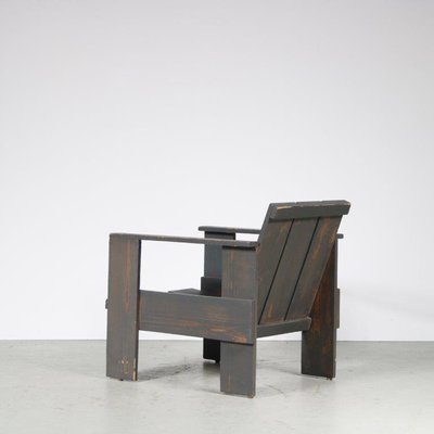 Crate Chair by Gerrit Thomas Rietveld, the Netherlands, 1960s-DV-1757343