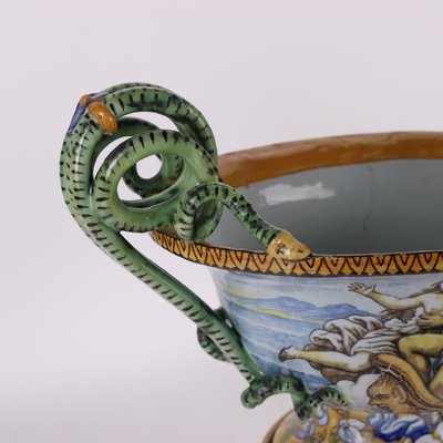 Crater Vase in Majolica, Naples-VMM-2023937