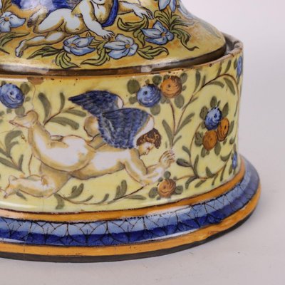 Crater Vase in Majolica, Naples-VMM-2023937