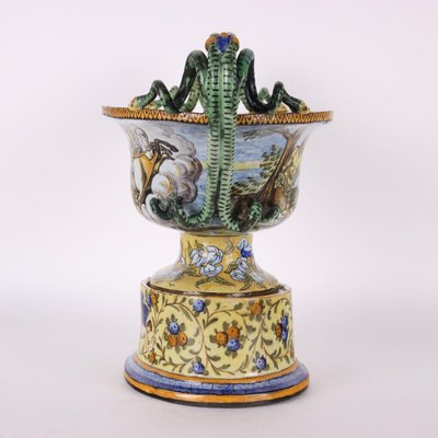 Crater Vase in Majolica, Naples-VMM-2023937