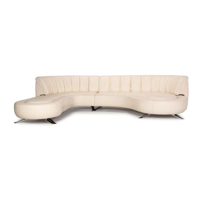 Cream Leather DS 1064 Corner Sofa from De Sede-RQW-1428253