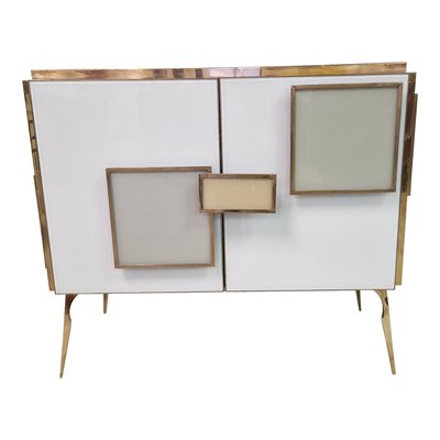 Credenza 2 Glass Doors, 1990s-BEW-1770385