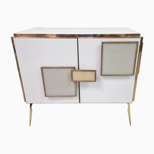 Credenza 2 Glass Doors, 1990s-BEW-1770385