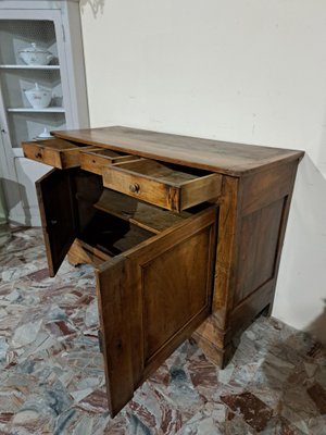 Credenza in Walnut, 19th Century-CDG-1786908