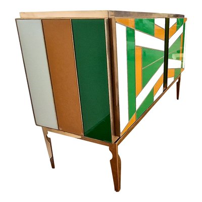 Credenza with 2 Glass Doors, 1990s-BEW-1765163