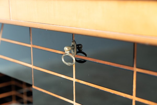 Credenza with Mirror by Luigi Brusotti, 1940s-KNM-1431588