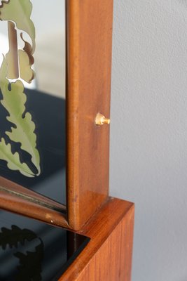 Credenza with Mirror by Luigi Brusotti, 1940s-KNM-1431588