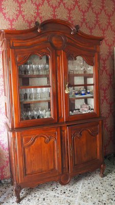 Credenza with Showcase, 1800s-YNQ-1749917