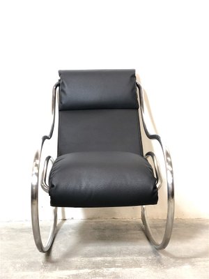 Crome Metal Crawl Armchair by Heals, London, 1970s-FQG-1822791