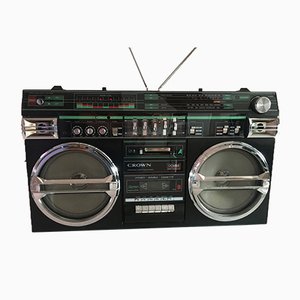 Crovn Radio & Stereo with Cassette Recorder, 1980s-WQQ-991295