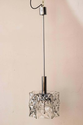 Crystal and Chrome Pendant from Kinkeldey-SPD-930854