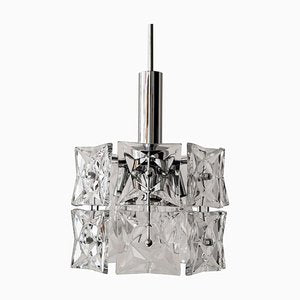 Crystal and Chrome Pendant from Kinkeldey-SPD-930854