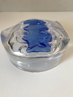 Crystal Ashtray, France, 1970s-NER-1193139