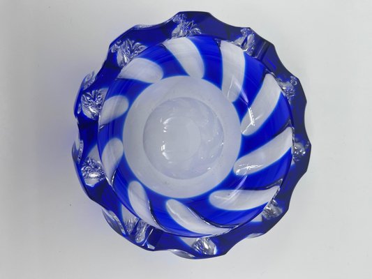 Crystal Ashtray from Val Saint Lambert, 1970s-AVC-1368553