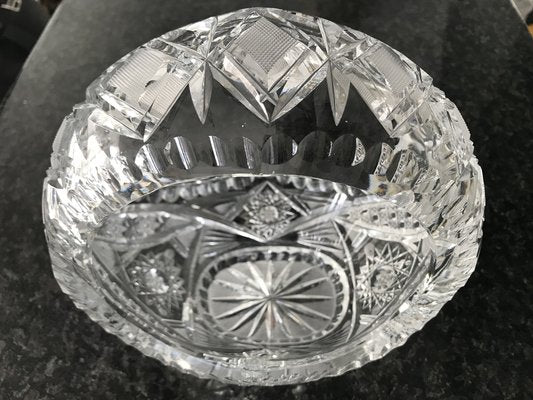 Crystal Basket by A. Jabłoński, 1980s-WQQ-1762866