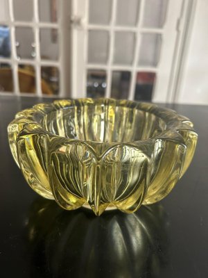 Crystal Bowl by Pierre Davens, 1930s-AVC-1726536