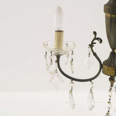 Crystal Ceiling Lamp, 1920s-NJV-883695