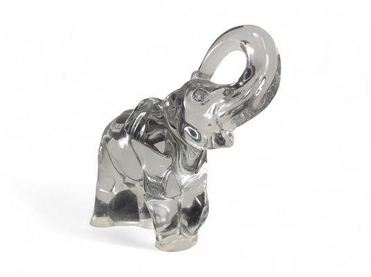 Crystal Elephant from Baccarat, 1980s-JYA-2027626