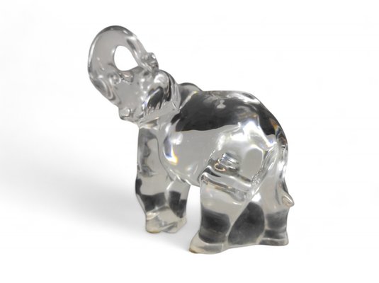 Crystal Elephant from Baccarat, 1980s-JYA-2027626