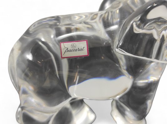 Crystal Elephant from Baccarat, 1980s-JYA-2027626