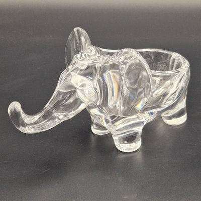 Crystal Elephant Shell by Art Vannes France, 1970s-WK-1719412