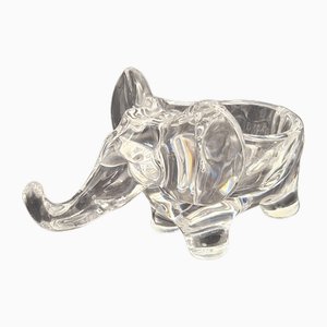 Crystal Elephant Shell by Art Vannes France, 1970s-WK-1719412