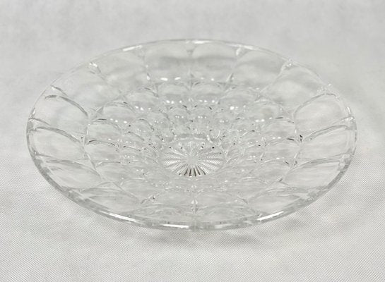 Crystal Glass Bowl by Rudolf Schröter for Sklo Union, 1950s-ZCY-1375902