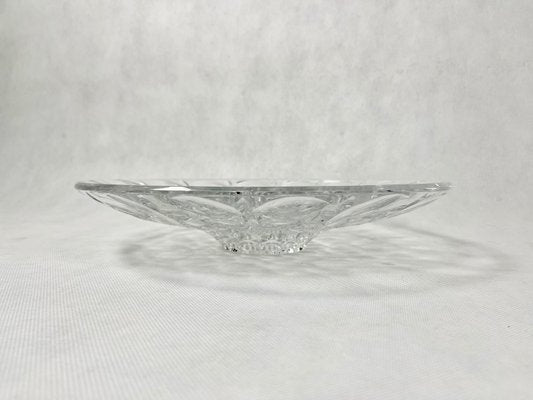 Crystal Glass Bowl by Rudolf Schröter for Sklo Union, 1950s-ZCY-1375902