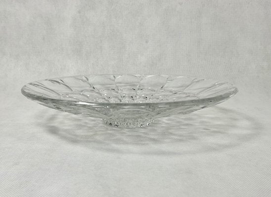 Crystal Glass Bowl by Rudolf Schröter for Sklo Union, 1950s-ZCY-1375902