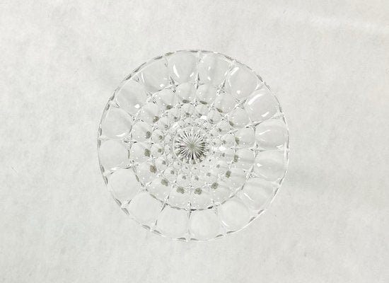 Crystal Glass Bowl by Rudolf Schröter for Sklo Union, 1950s-ZCY-1375902