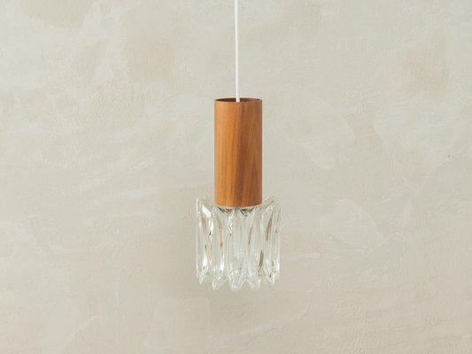 Crystal Glass Ceiling Lamp, 1960s-GPP-2021122