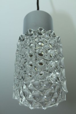 Crystal Glass Pendant Lamp from Cosack, 1960s-ZWH-776168