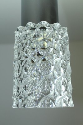 Crystal Glass Pendant Lamp from Cosack, 1960s-ZWH-776168