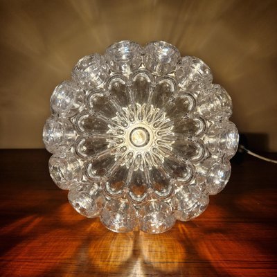 Crystal Glass Pendant Lamp from Limburg, 1960s-ZPB-1797410