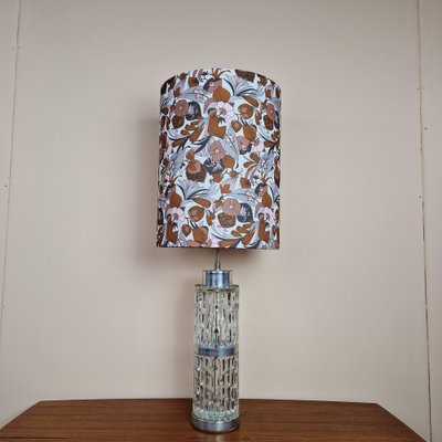 Crystal Glass Table Lamp from Doria Leuchten, 1960s-ZPB-1797450