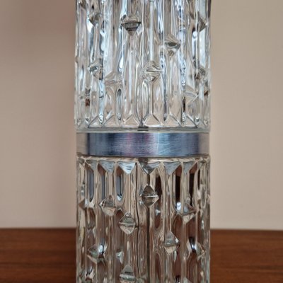 Crystal Glass Table Lamp from Doria Leuchten, 1960s-ZPB-1797450