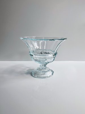 Crystal Glass Vase / Footed Bowl, 1980s-VTK-2032430