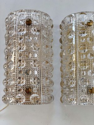 Crystal Glass Venus RD 2002 Sconce from Orrefors, 1960s-ARN-625745