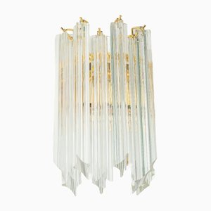 Crystal Glass Wall Lights in the style of Venini Italy, 1980s-UGR-1367640