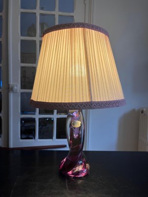 Crystal Lamp from Val Saint Lambert, 1950s-AVC-1451230