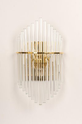 Crystal Rod Sconces by Christoph Palme, Germany, 1970s, Set of 2-UGR-1159888